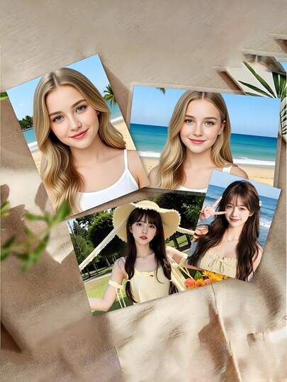 20pcs Custom Photo Prints, Size 3X4/4X6/5X7/6X8/7X9 Inches, High Definition, Creative Gift, Couple Anniversary Gift, Valentine's Day Gift, Growth Album, Pet Photo Customization, Travel Souvenir, Wedding Favor