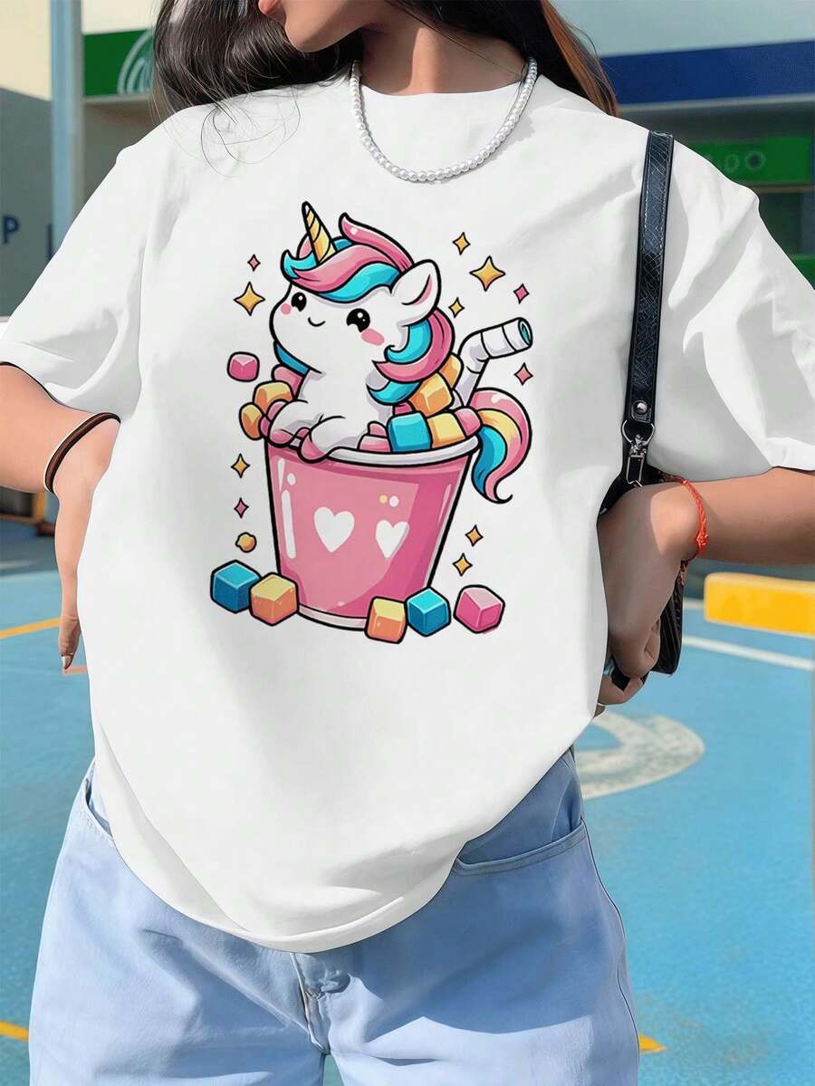 Women T-Shirts - White - View 1