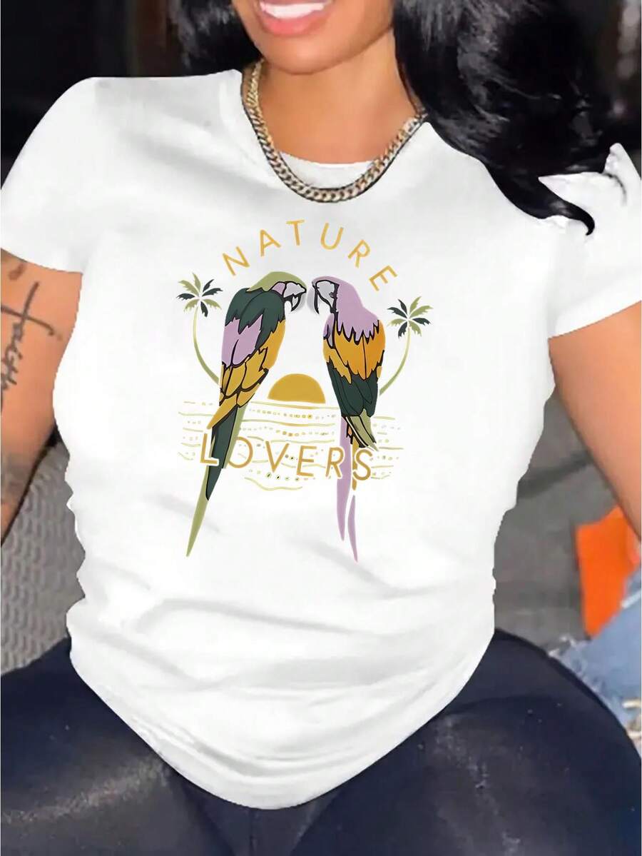 Women T-Shirts - White - View 1
