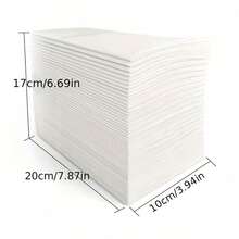 50/100 Stück Einweg-Papierservietten in Leinenoptik, weiß, mit integrierter Bestecktasche, wasserabsorbierend, Esstisch-Servietten, perfekt für Küche, Hochzeit, Party, Weihnachten, Halloween, Winter, Familienfeier. 1/25/50/75/100 Stück - A - Übersicht 4
