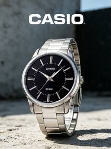 Casio 卡西欧多功能石英表：走时流畅，时尚百搭，适合日常、通勤、商务及约会等各种场合，浪漫约会之选 MTP-1303D-1A - 均碼 - 查看 4