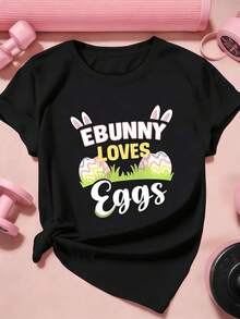 Women T-Shirts - Black - View 2