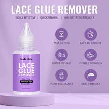 Dola Hair 1 chai dung dịch tẩy keo tóc giả ren, dung dịch tẩy keo tóc giả dạng băng dính tác dụng nhanh - Dễ sử dụng, tẩy keo tóc giả - Dung dịch tẩy keo, dễ dàng loại bỏ keo tóc giả (dung dịch tẩy keo tóc giả) - Tẩy keo - Xem 6