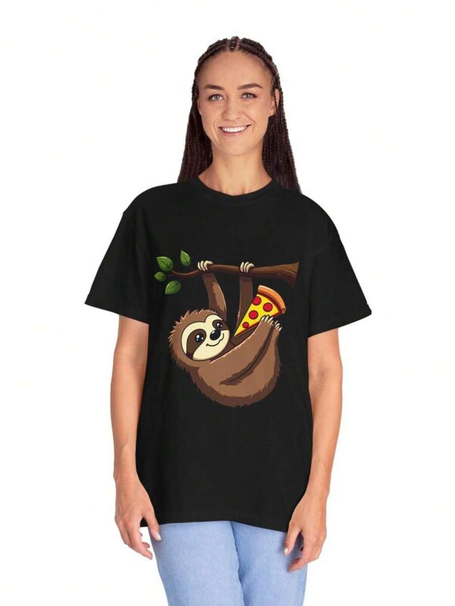 Funny other Pizza T1S1Hirt, Lazy Animal T1EE