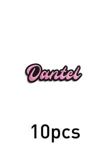Custom Embroidered Name Patch Sticker, Personalized Letter Patch Badge For Jackets Backpacks Hats Tote Bags, Customized Fashion Name Label Decor, Customizable Aesthetic Text Patch, Street Style Clothing Accessory,Name ,Creative Gift Idea - Style a - View 12