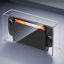 透明防尘盖，适用于第二代Switch游戏机保护壳配件，兼容Switch 2 (2025) / Switch NS / Switch OLED底座保护壳底盖 - 查看 3