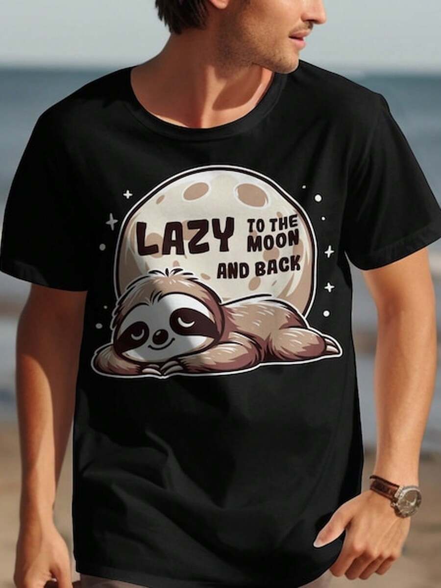 Tema de animal perezoS1o T1S1Hirt, To The Moon And Back S1Hirt, Cute other Graphic T1EE, Funny other Lover Gift, Lazy Day C1Asual Wear.