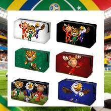 2026 FIFA 世界盃學校 ID 識別證套，美國加拿大墨西哥世界盃足球周邊商品，高品質化妝包，學生時尚卡套，可愛收納袋，適用男孩女孩，鉛筆袋 - 筆袋 - 查看 7