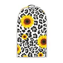 1 Household Food Processor And Juicer Dust Cover, Sunflower Flower Pattern, Small Appliance Protection Cover, Universal Size Food Processor Dust Cover, Machine Washable, Suitable For Women's Kitchenware - Full Coverage - View 9