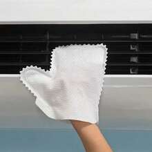 1/100 chiếc găng tay chống bụi sợi siêu mịn - Sử dụng được cả khi ướt và khô, găng tay lau chùi dễ dàng loại bỏ bụi bẩn, thích hợp cho nhà bếp, phòng khách, phòng ngủ, xe hơi, đồ nội thất và cửa sổ, găng tay lau bụi gia dụng. - A - Xem 1
