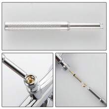 8件套喷笔清洁工具套装，维护和清洁工具 - 黑色 - 查看 3