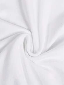 Camiseta de Hombre con Estampado de Letras - Blanco - Ver 6