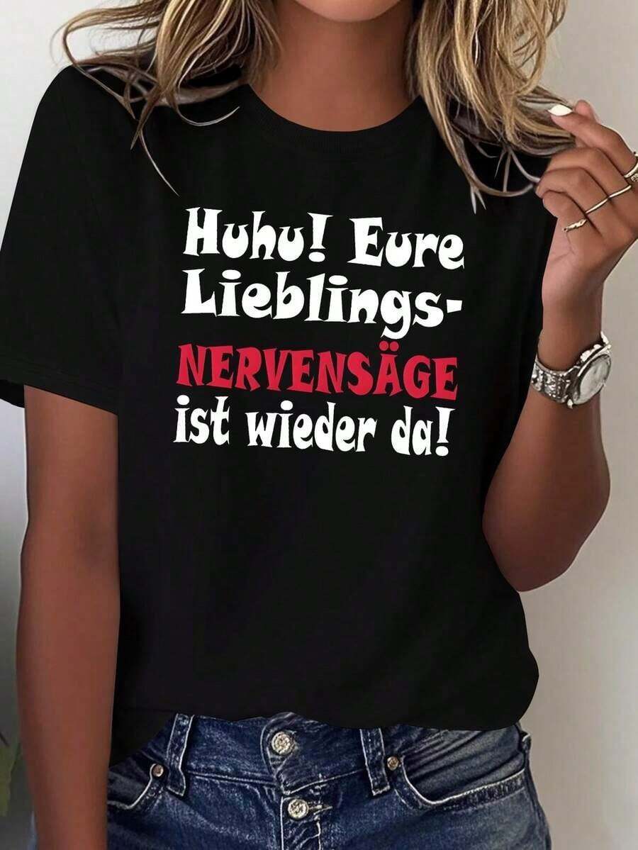 Women T-Shirts - Black - View 1