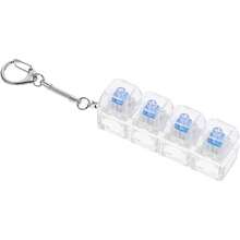 4-Key Fidget Keychain | Portable, Compact And Exquisite, Easy To Press, Reusable, Suitable For Daily Carry, Beautiful Bag Charm, Stress Relief Button - Multicolor - View 7