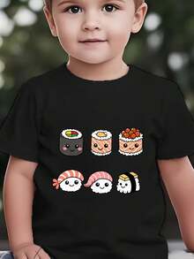 Young Boys T-Shirts - Black - View 6