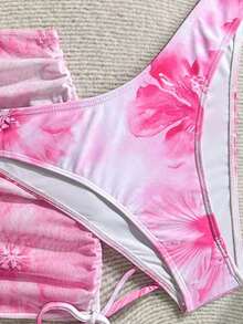Conjunto de traje de baño de vacaciones para mujer, conjunto de vacaciones de verano para mujer, conjunto de playa para mujer - Multicolor 7 - Ver 3
