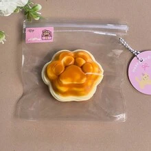 1个软萌猫咪挤压玩具（配件随机），逼真硅胶材质，超柔软慢回弹，儿童及成人减压玩具 - 彩色 - 查看 14
