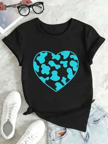 Women T-Shirts - Black - View 2