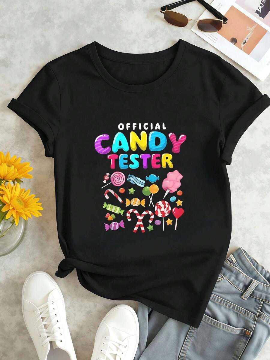 Women T-Shirts - Black - View 1