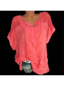 Women Tops - Red - View 4