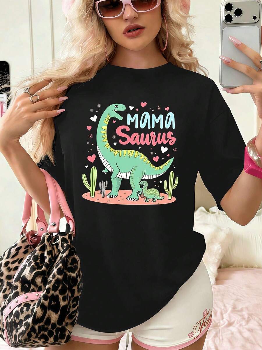 Women T-Shirts - Black - View 1
