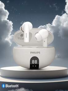 PHILIPS TAT3559 真无线耳机，主动降噪，20 小时播放时间，蓝牙 5.4，IPX4 防水，Type-C 快充，轻巧舒适，适合通勤、锻炼和旅行。 - 查看 2