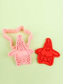 SpongeBob SquarePants 1Pc Cartoon Mold DIY Handicraft Mold Birthday Gift Christmas - Handmade Molds - View 4