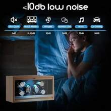Watch Winder, Caja Relojes, Caja para Relojes Automática, 6 Winding Spaces Organizador de Relojes, 4 Modos de Rotación Watch Winder, LED Watch Box - como en la imagen - Ver 3