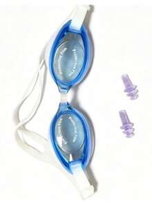 High Quality PC Lens Double Seal Elastic Silicone Frame Waterproof Swimming Goggles, Suitable For Men And Women - Pink - View 4