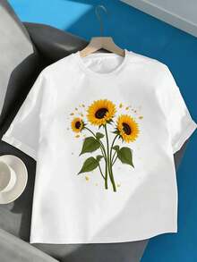 Women T-Shirts - White - View 2