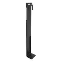 RainWeel Wall Mount Golf Bag Storage Rack, Space-Saving Metal Golf Bag Holder For Wall, Height Adjustable Golf Bag Storage Stand Organizer For Golfing Clubs, Home, Basement, 110.23lbs Load Capacity (White/Black) - Black - View 5