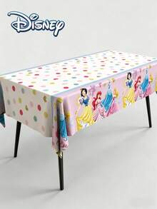 Disney Cartoon-Themed Tablecloth, Waterproof And Oil-Resistant Party And Festival Celebration Event Use Tablecloth For Gatherings, Stain-Resistant And Thickened Model Featuring Cute Stitching Patterns / Spider-Man Patterns / Lightning McQueen Patterns Of Cars / Patterns. Reusable Rectangular Tablecloth, Suitable For Family Dining, Outdoor Picnics, And Gathering Decorations. It Is The Best Gift For Disney Fans, Durable And Easy To Clean. - Multicolor - View 13