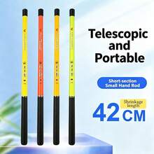 Ultralight Telescopic Fishing Rod Stream Lake Hand Pole Carp Feeder Portable Fishing Rods Tackle - Multicolor - View 5