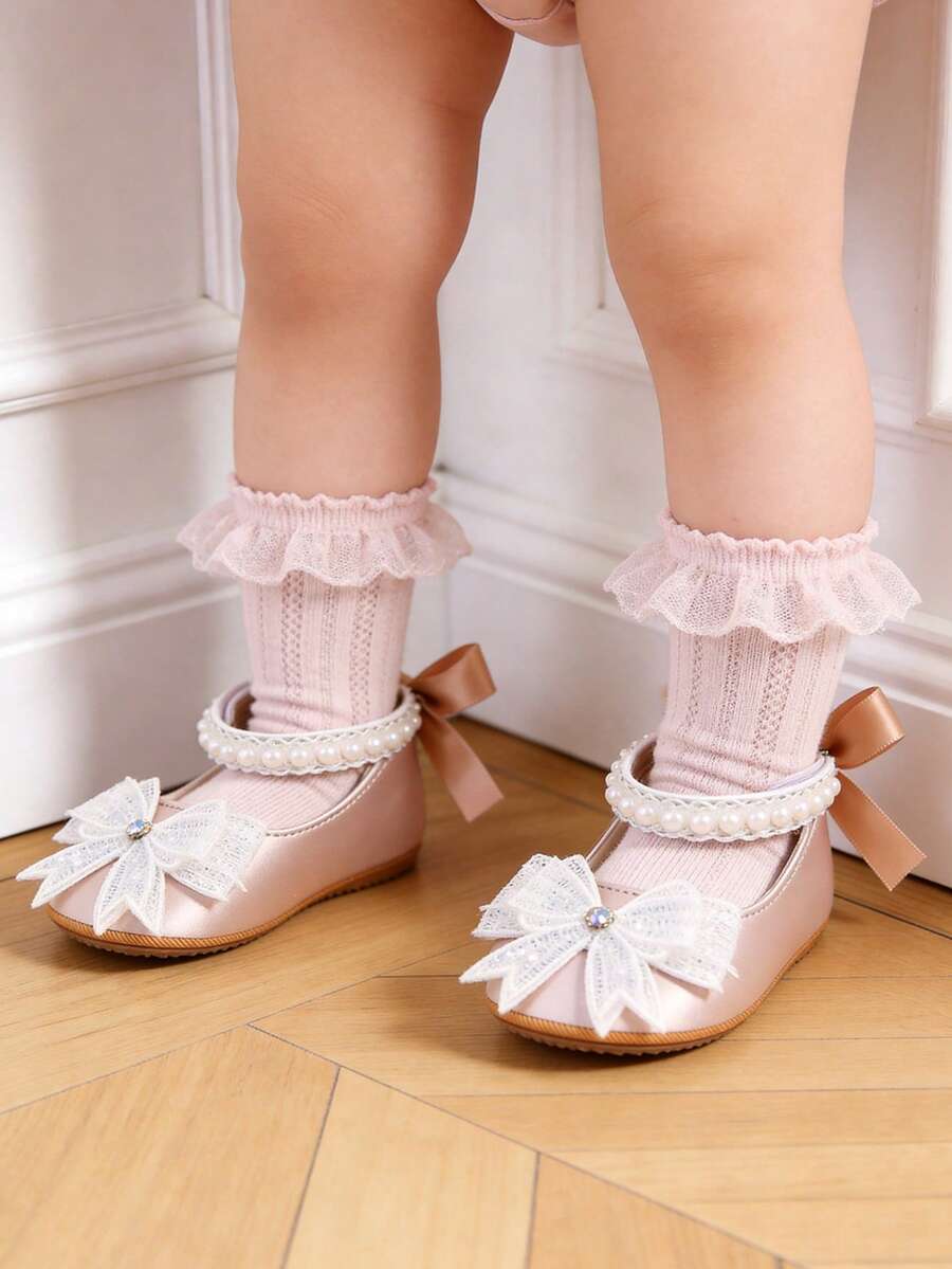 Giày búp bê Mary Jane chống trơn trượt cho bé gái, giày tập đi đế mềm, giày thể thao, giày dự tiệc cưới, giày công chúa, giày lười cho bé gái.