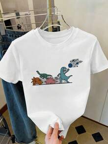 Women T-Shirts - White - View 2