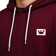 Men Sweatshirts - Burgundy - View 4