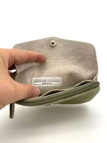 Coin Purses - สีเขียวมะกอก - ดู 3