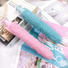 Joyful Moments: Giant Plush Pen For Office Or School - Personalized, Water-Based Ink, And Ergonomic Design - A - View 4