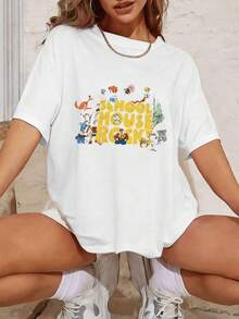 Women T-Shirts - White - View 1
