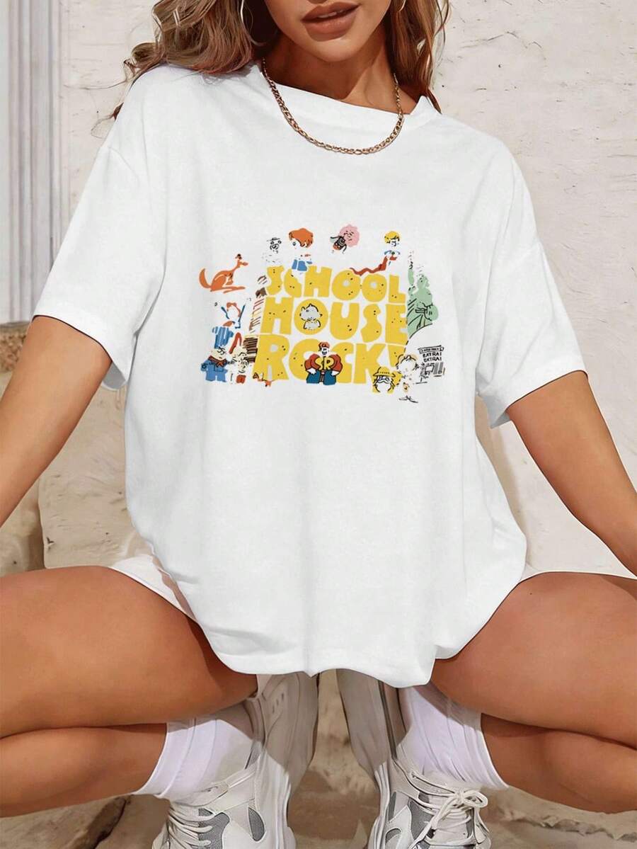 Women T-Shirts - White - View 1