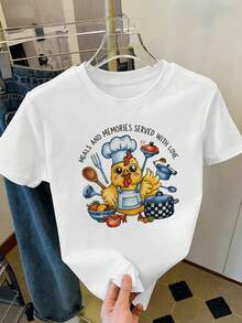 Women T-Shirts - White - View 2