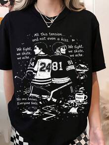 Women T-Shirts - Black - View 7