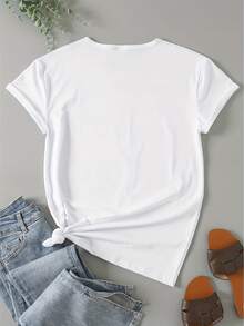 Women T-Shirts - White - View 2
