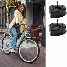 Road Bike Inner Tube 700C Road Bike Inner Tube Upgrade Thickened Butyl Rubber Inner Tube Extended Air Nozzle Riding Inner Tube 700x25 700x18 Riding Accessories - Multicolor - View 4