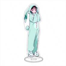 Alien Stage Mizi Sua 15cm 動漫壓克力立牌 透明底座 Q版卡通睡衣設計 桌面擺飾 房間裝飾 家居裝飾 返校季禮物 收藏品 粉絲周邊 可愛動漫禮物 - A - 查看 16
