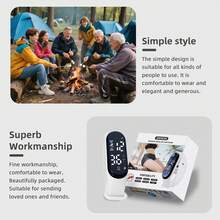 1pc Elegant Mosquito Repellent Watch, Quiet , Suitable For Hiking, Parties, Dining, Camping, Walking, Adjustable Wrist Size, Physical Mosquito Repellent, Sleeping Mosquito Repellent Device, Suitable As Gift For Family, Lover, Friends - White - View 6