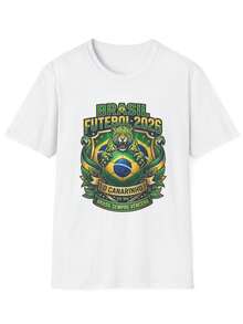 BR1ASil FutB1Ol 2026 Lion c1rest T1S1Hir1Anarinho S1occer Badge. - Blanco - Ver 2