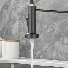 Pengganti Aerator Keran 2 Fungsi, Warna Hitam - Aliran Berudara & Laminar | Cocok untuk Wastafel Dapur & Kamar Mandi | Penggunaan Wastafel RV - Hitam - View 4