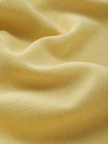 Vestido elegante de media longitud con cuello en V con volantes y ajustado para vacaciones para mujer de talla estándar - Amarillo 2 - Ver 5