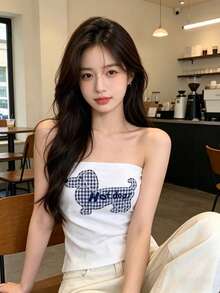 Women Tops - White - View 5